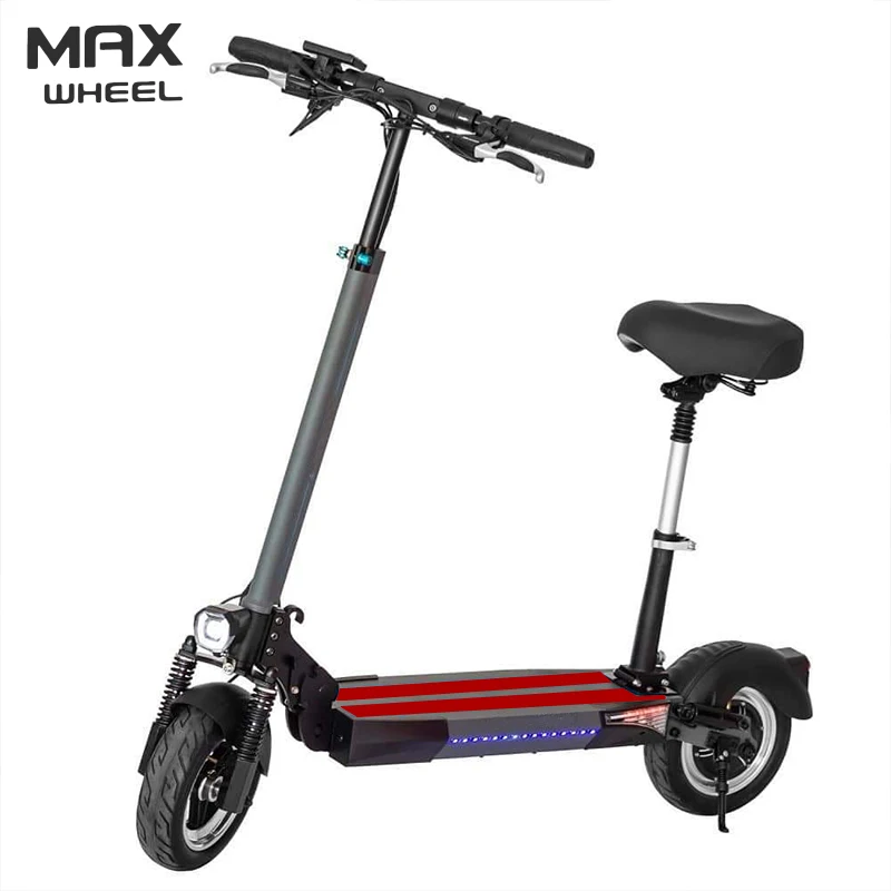 

Eu warehouse Factory Price 10inch 500W 2 Wheels Electric Scooters, Black