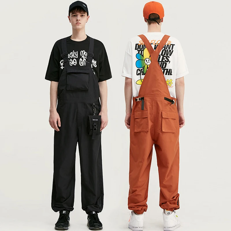 

Wholesale work overalls juupsuit cotton canvas cargo pants Bib overalls for men
