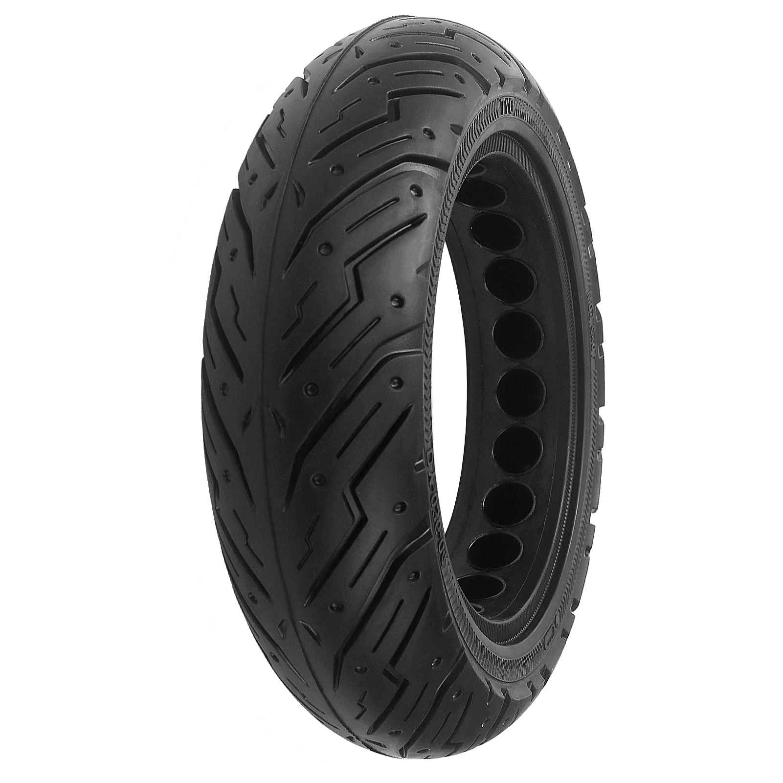 

10X2.5 Inch Solid Tyre for Nine-bot Max G30 Electric Scooter Honeycomb tire Tubeless Motor Wheel Tyre Accessories, Black