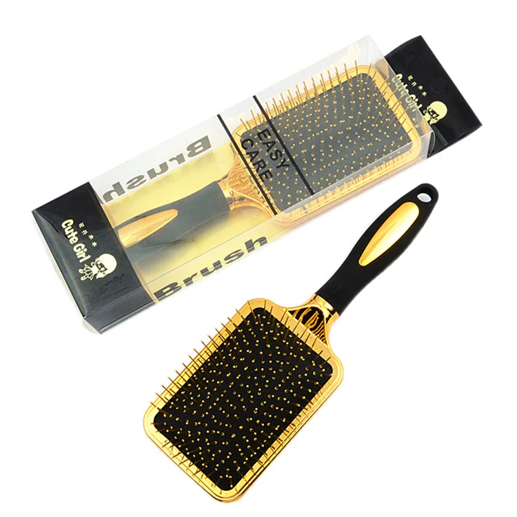 

Comb Cosmetic Hand Comb Luxury Portable Middle Size Plastic, Yellow