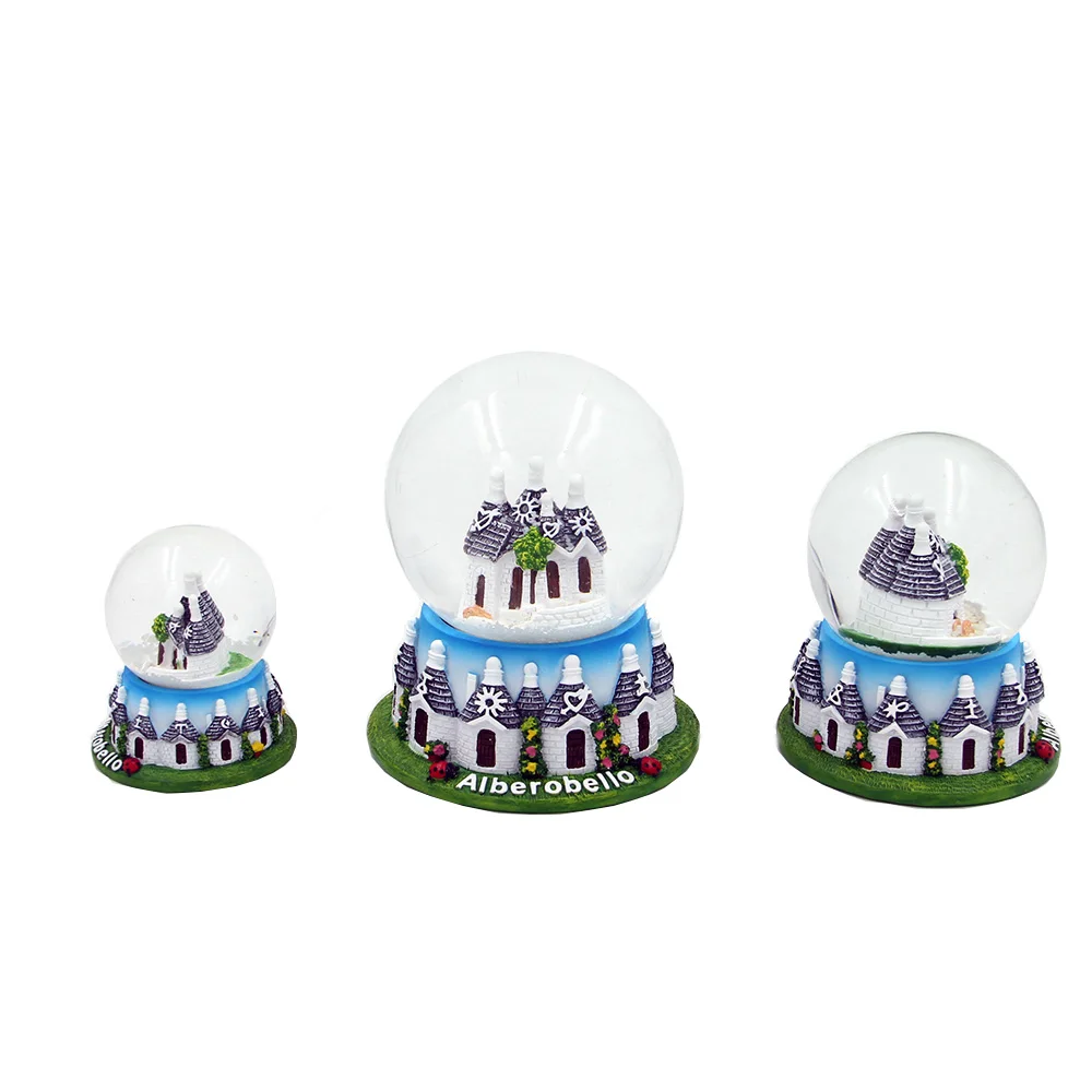 Customized Italy souvenirs Snow Globes