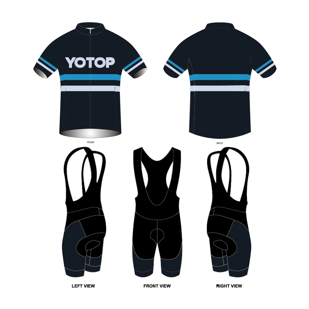 

Cycling clothing quick dry road riding wear mens cycling jersey