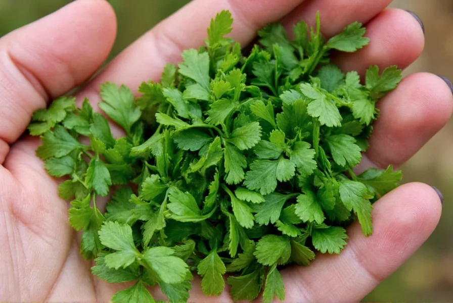 Traditional Spanish dish featuring cilantro as garnish