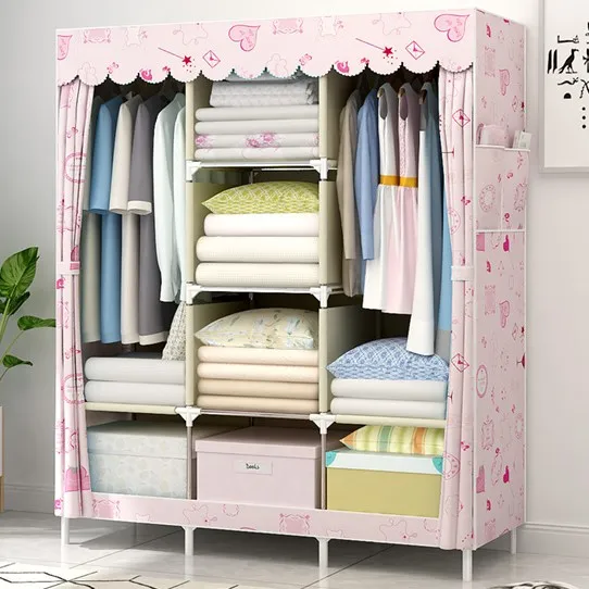 
Large size DIY clothes cabinets wardrobe 