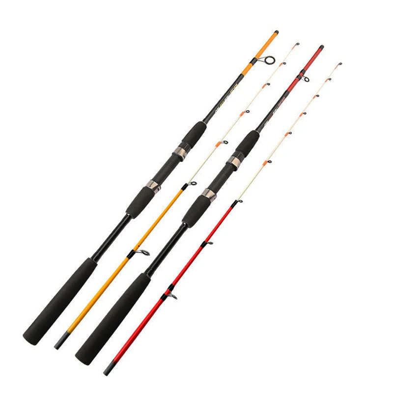 

High quality carbon 6'/7'/8' Strong saltwater spinning fishing rods wholesale price Catfish Boat Fishing Rod