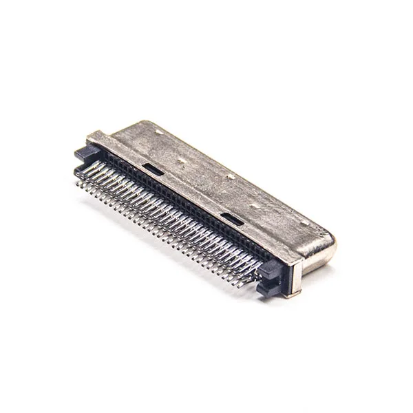 Vhdci 68 Pin Edge Mount 0.8mm Straight Male Scsi Connector Buy Vhdci