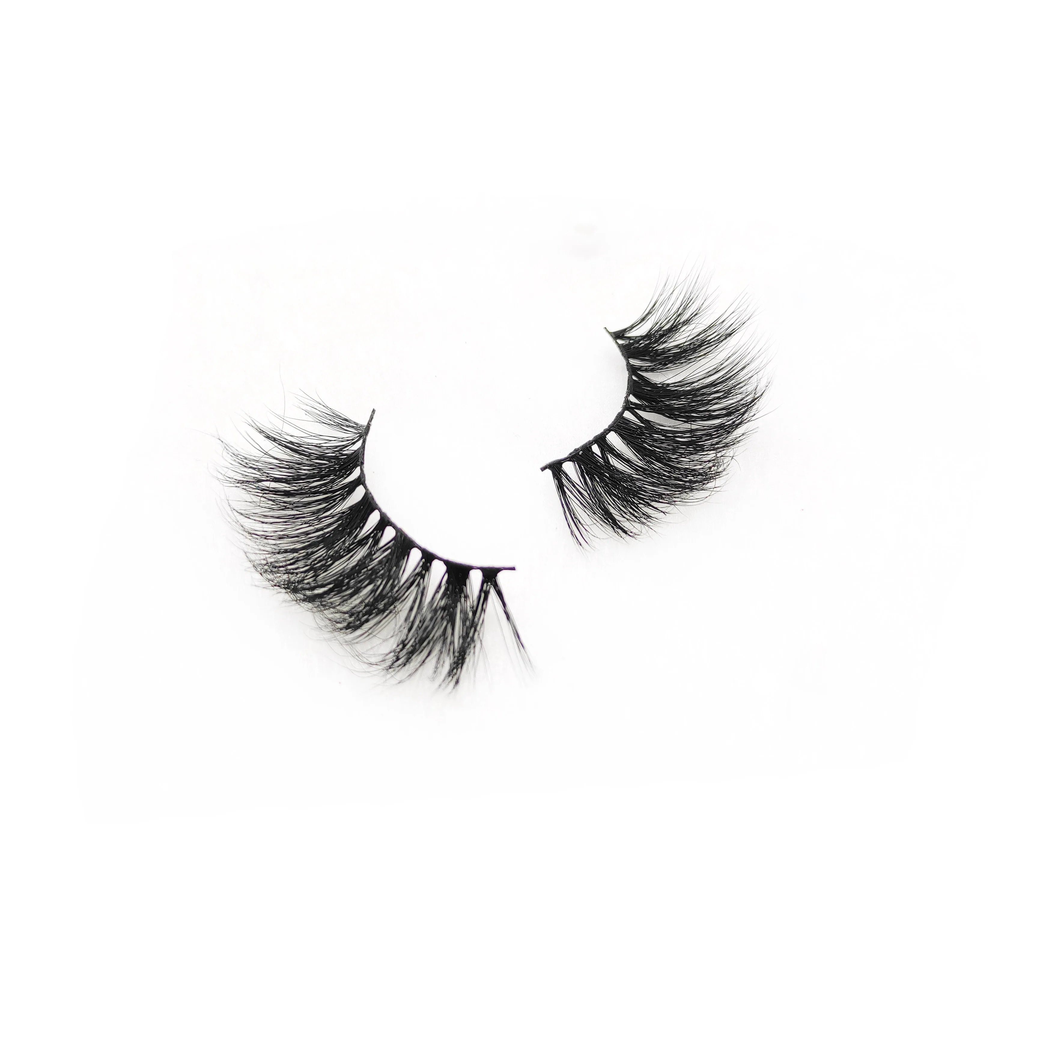 

25MM Full stirp wholesale 3d Mink Eyelash 3d soft 5D Mink Eyelashes with packing box
