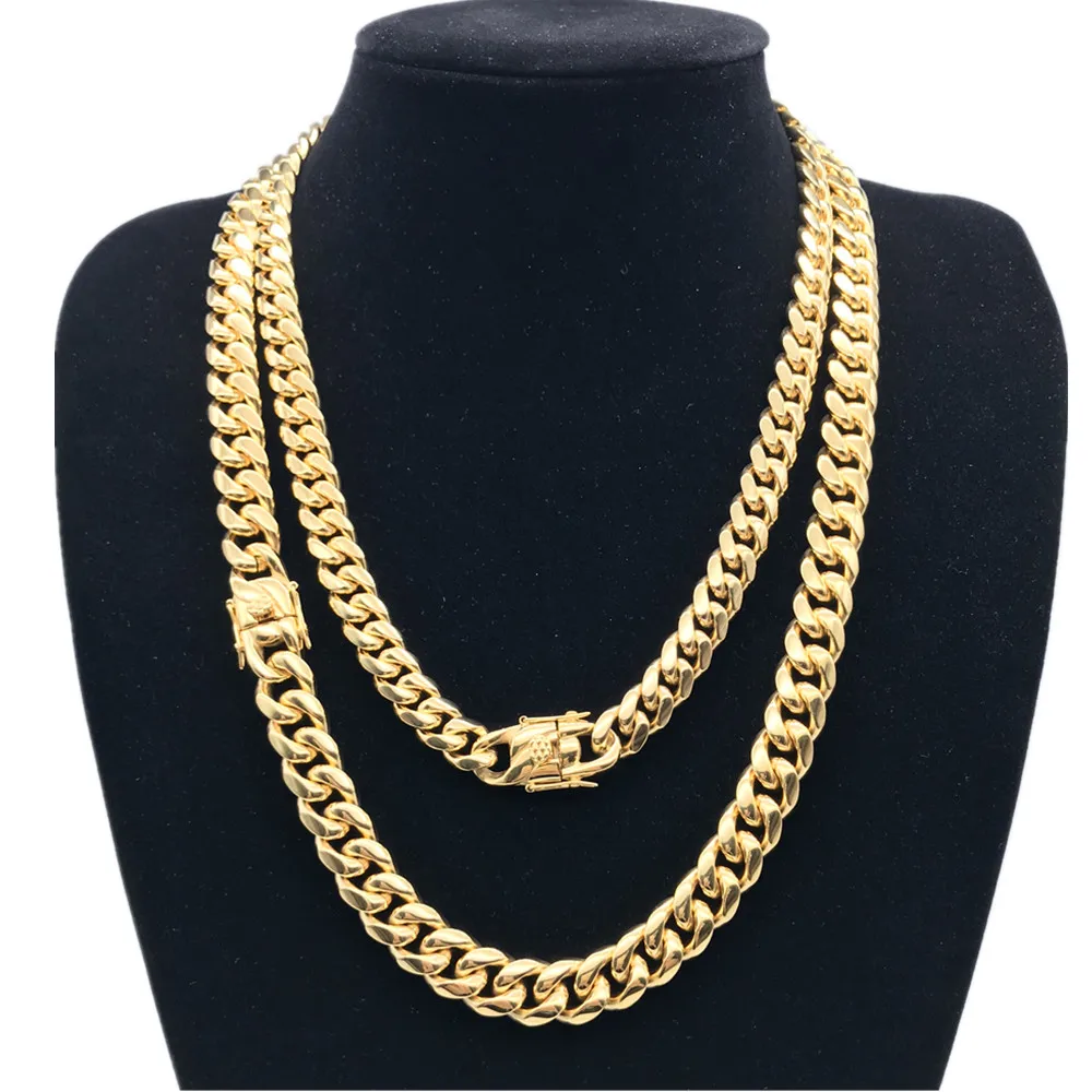 

Beiyan jewery amazon top seller 2021 new arrivals fashion hip hop women mens 14k gold jewelry wholesale stainless steel necklace, 14k gold color