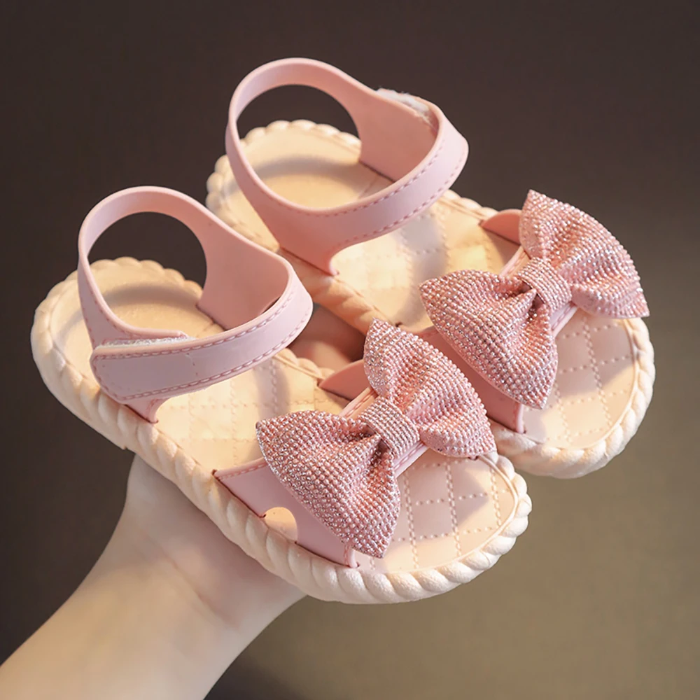 

Summer Fashion Sweet Princess Children Sandals Toddler Baby Soft Kids Sandals