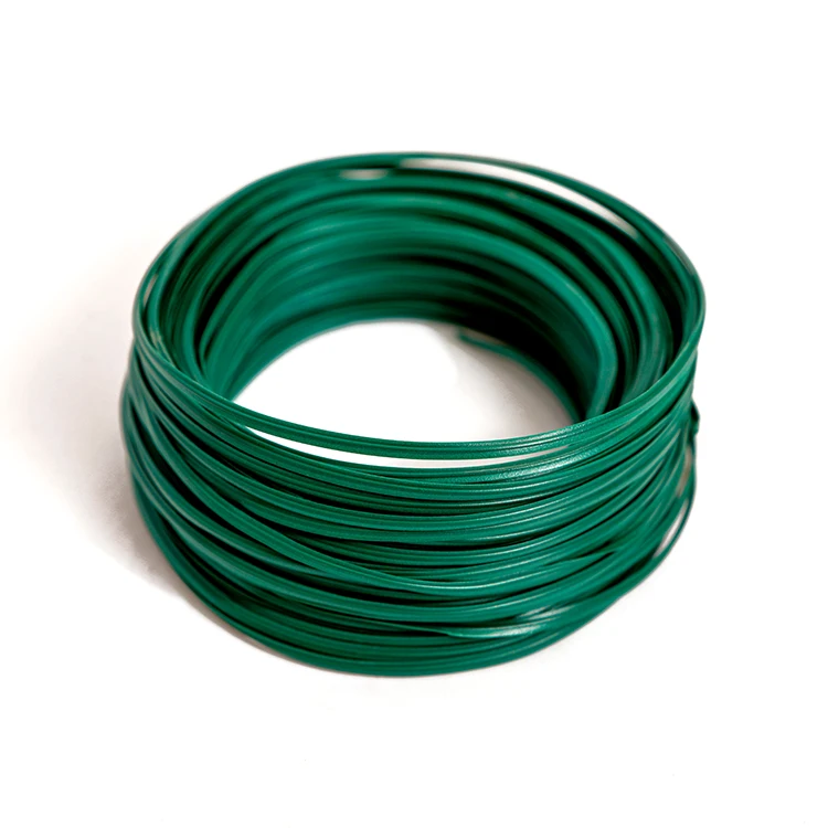 

100M Garden Twist Tie Kitchen Bag Gardening Plant Green Twist Tie Wire Roll With Wire Cutter, Green,customized color