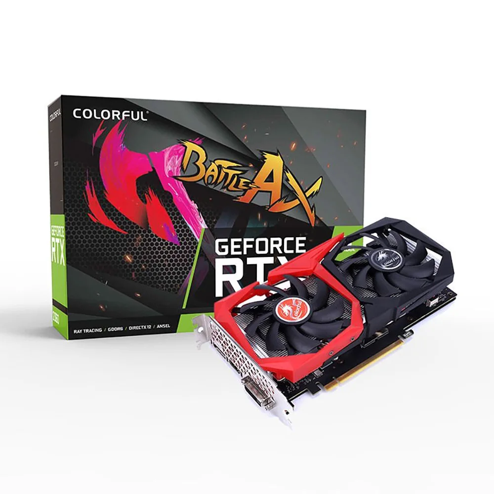 

Rumax New GPU Video Card Hashrate RTX 2060 Super 8GB GDDR6 192-bit gaming graphics card 2060S