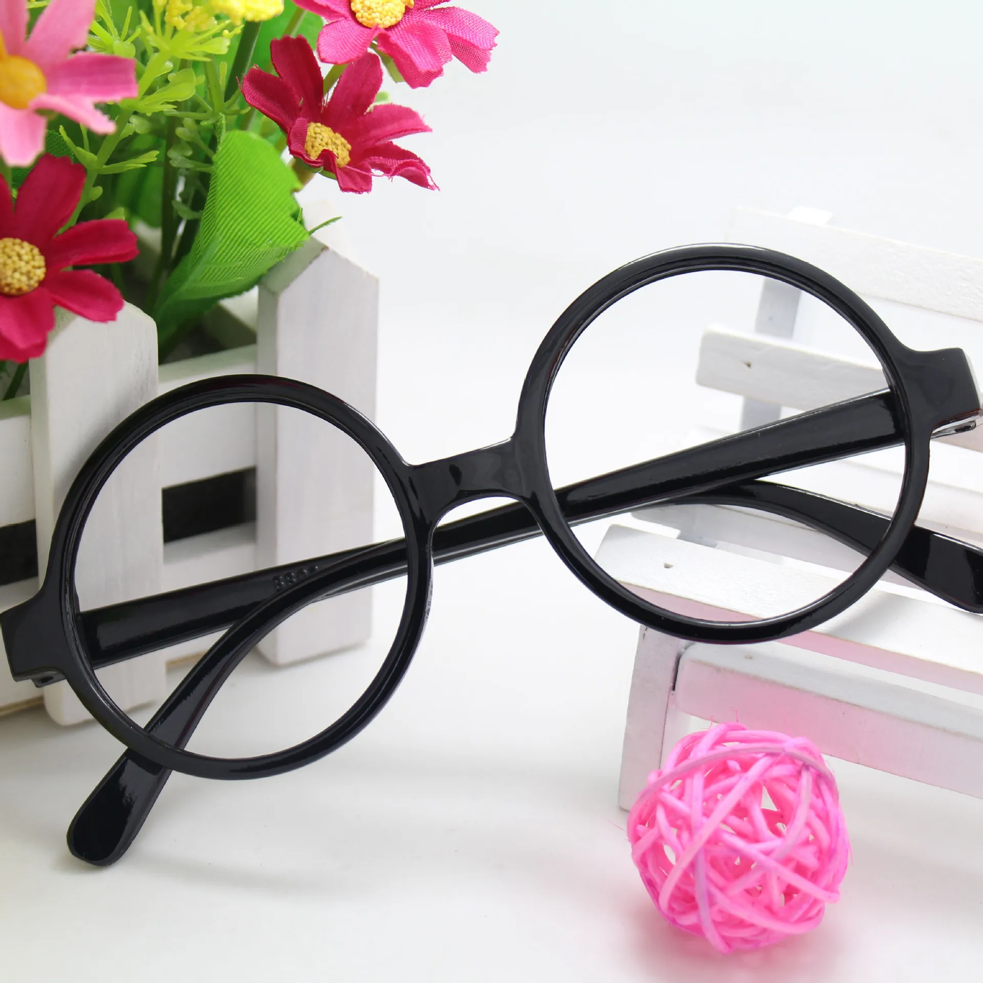 

Harry Potter children's glasses are round retro baby decoration web celebrity hot style small grape glasses, Customized color