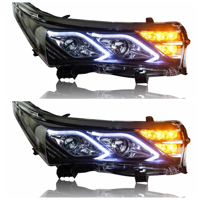 VLAND manufacturer for COROLLA HeadLights  2014 2015 2016 2017 2018  2019 for LED head lamp plug and play