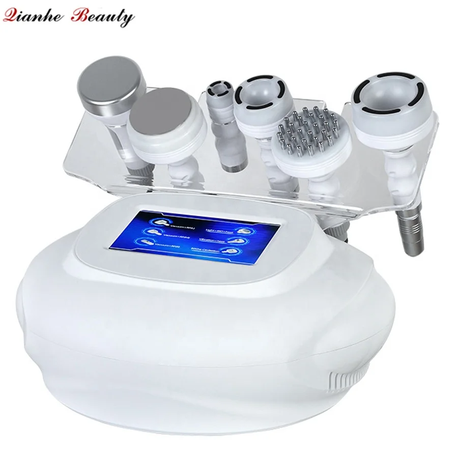 

New arrival 80K cavitation RF vacuum body slimming machine for face lifting hot sale, White