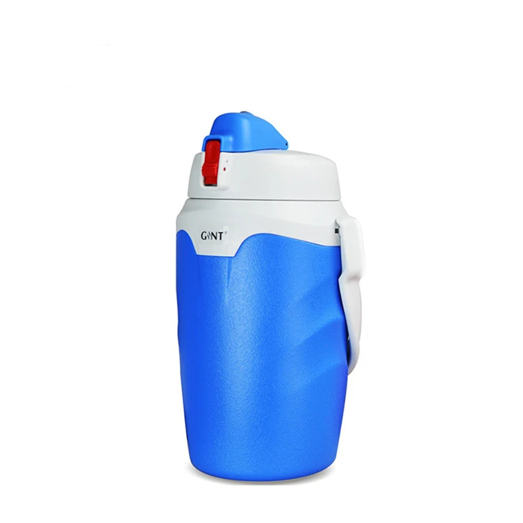 

Gint 2.0L portable bpa-free Plastic Insulated bucket cooler water jug