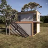 House Use 20ft 40ft Prefabricated Wooden Shipping Container Home Villa for Sale