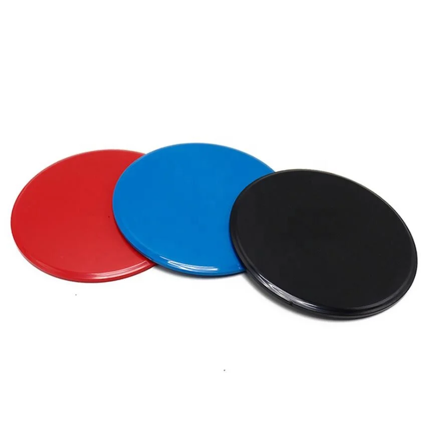 

TY 2PCS Gliding Discs Slider Fitness Disc Exercise Sliding Plate For Yoga Gym Abdominal Core Training Exercise Equipment, Black,blue.red