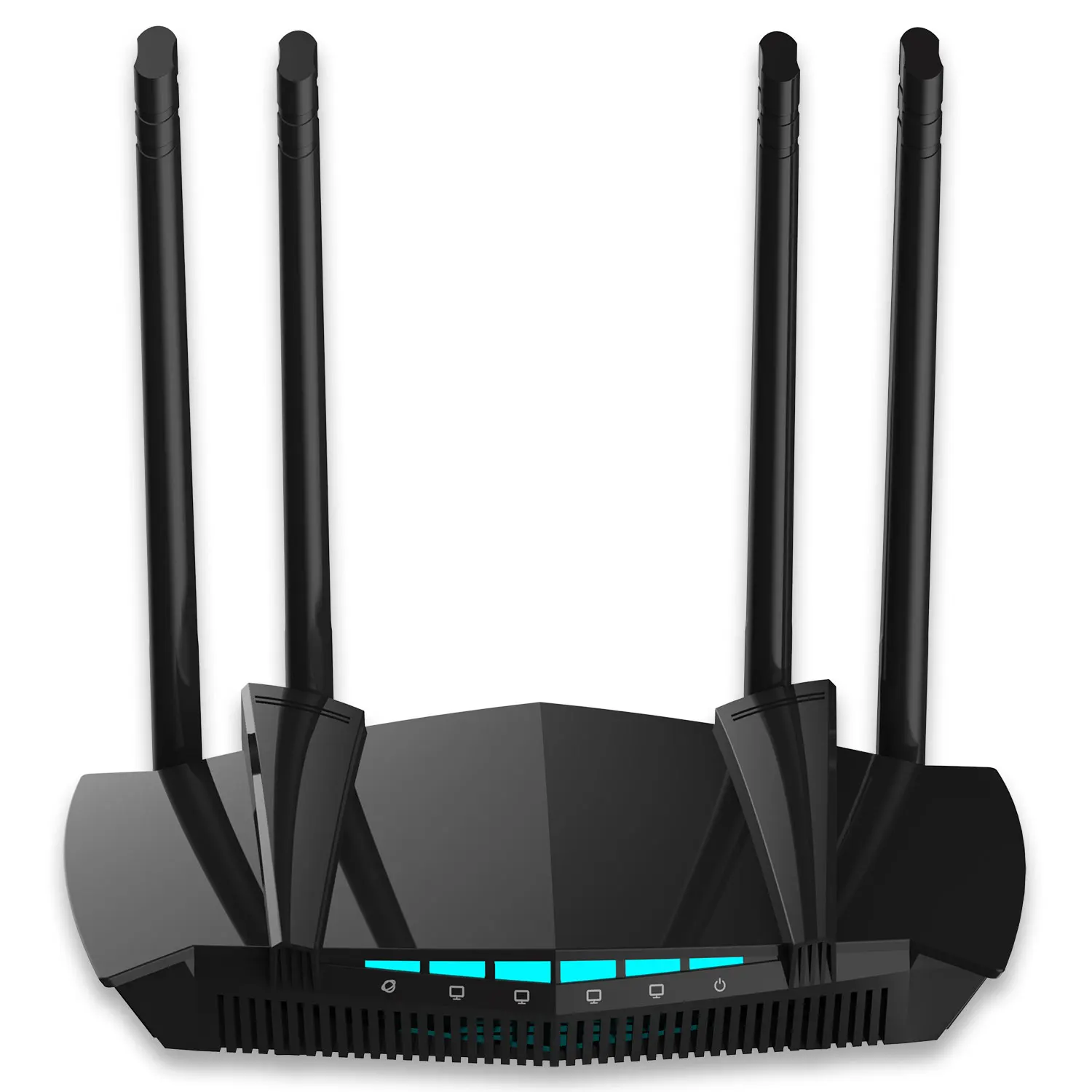 

AC1200 WiFi 5 Gigabit 1200Mbps Full Gigabit Wired Connections Wireless-AC Dual Band Mini router, White\black