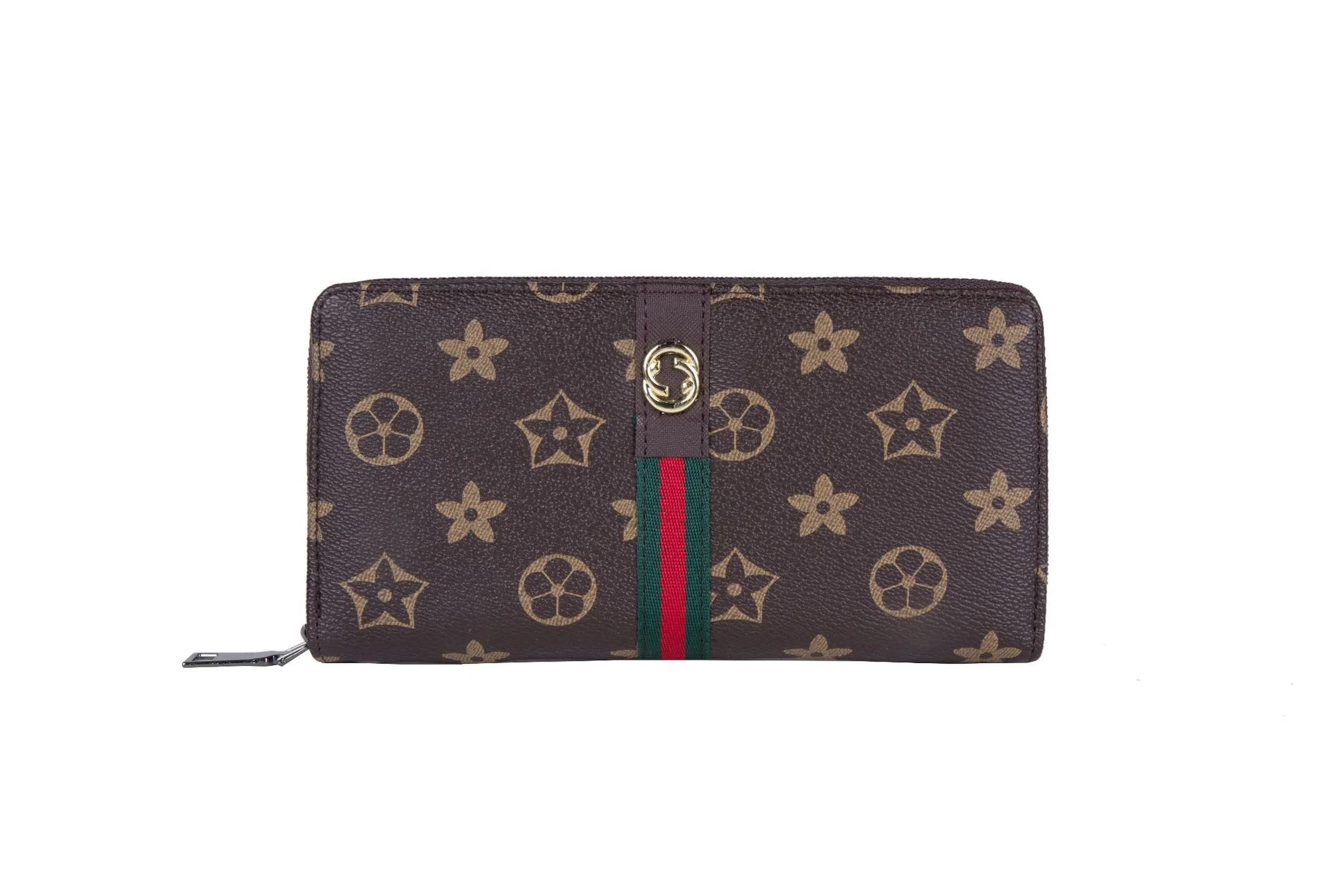 
Blocking Luxury PU Leather Clutch Long Wallets Leather Blocking Bifold Wallet with Zipper 