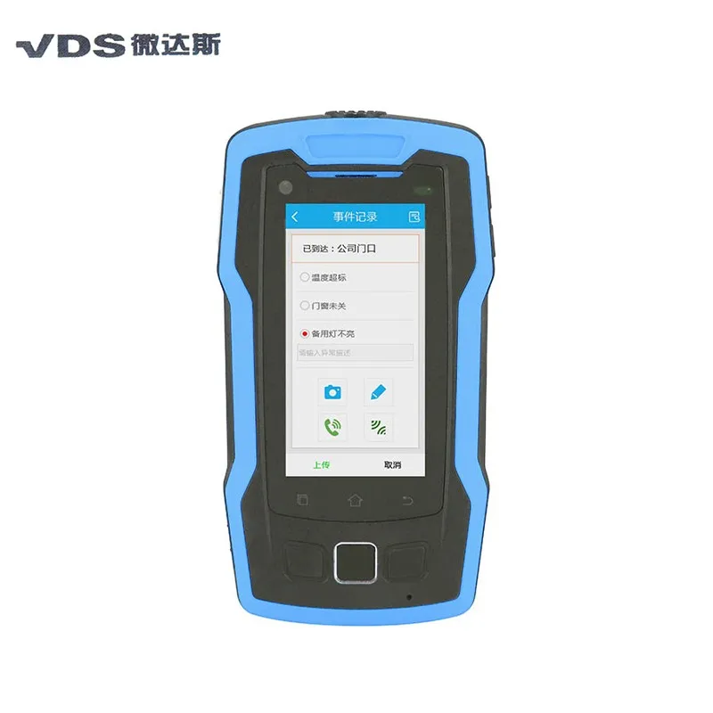 
NFC card real time RFID guard tour patrol system with LED flash light 