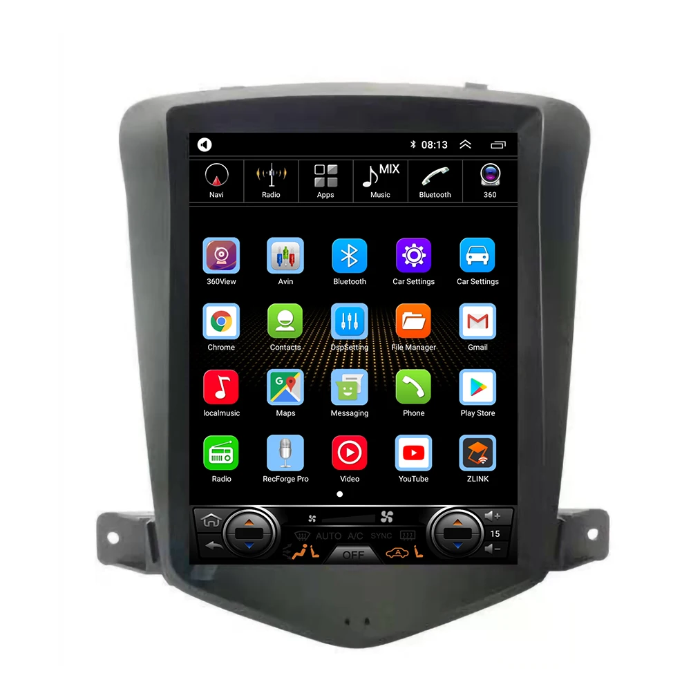 

For Chevrolet Cruze 2009-2014 Radio Headunit Device Double 2 Din Quad Octa-Core Android Car Stereo GPS Navigation Carplay
