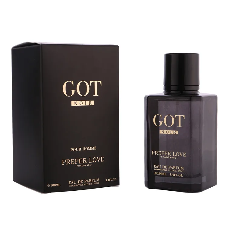 

Free shipping 100ML GOT men cologne perfume frances original, Clear black