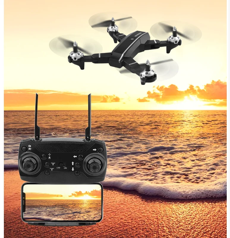 

High-definition aerial photography of drones, Black