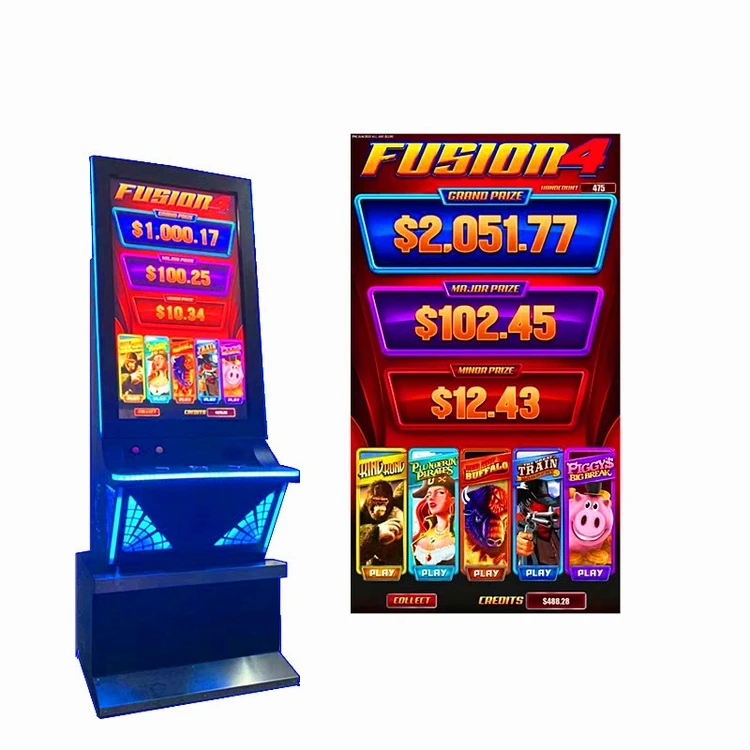 

Factory Direct Sale Fusion4 Slot Game Casino Gambling Machine With Lifetime Technical Support