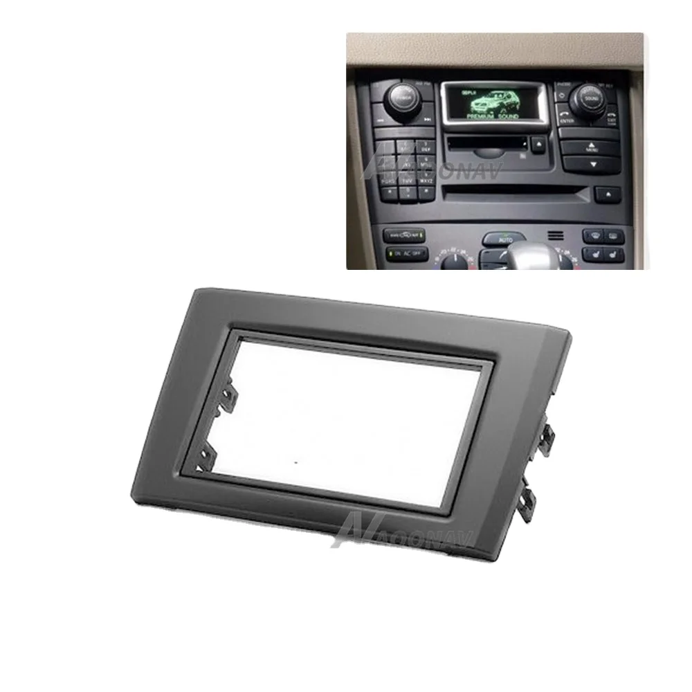 

Double Din Car Radio Fascia for Volvo XC90 2002+ Stereo DVD Player Panel Trim Kit Dash Audio Facia Fitting Frame Adaptor Bezel