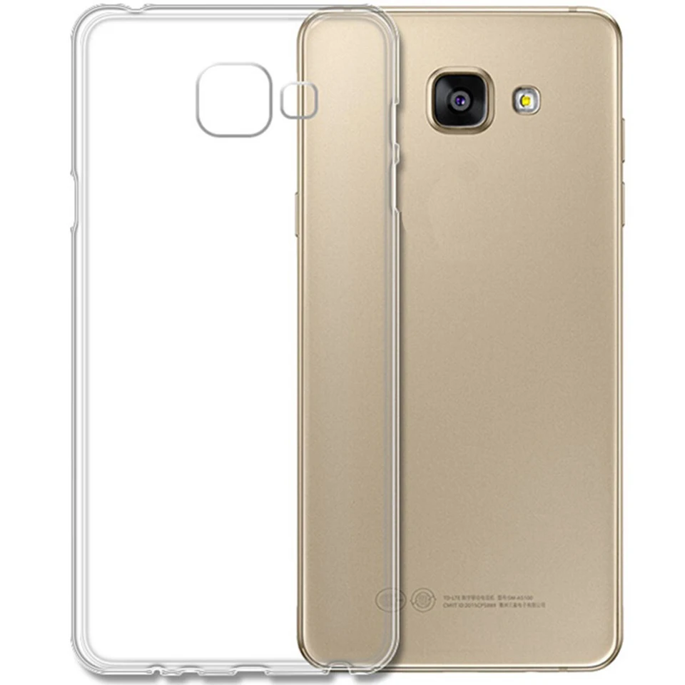 

Soft TPU Silicone Slim Case Transparent Clear Cover For Samsung Galaxy A3 A5 A7 2015 2016 2017 A6 A8 Plus A9 2018 A310 A510 A520