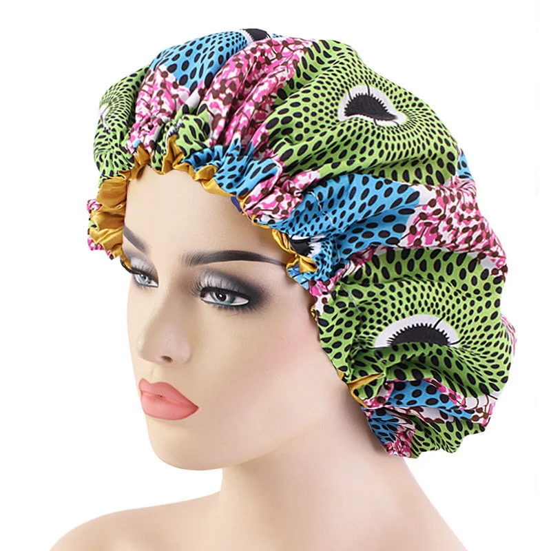 African High Fashion Kitenge Bonnet African Print With Satin Lining ...