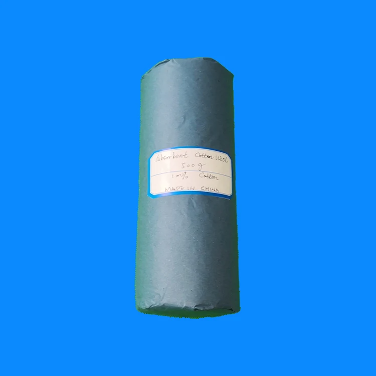
100% Pure Cotton White Absorbent Surgical Cotton Roll 