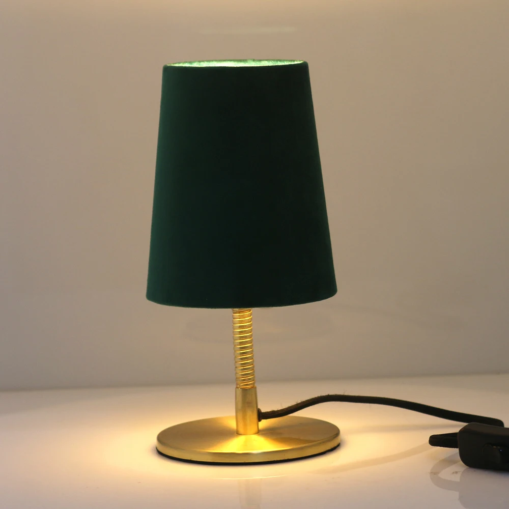 velvet table lamp