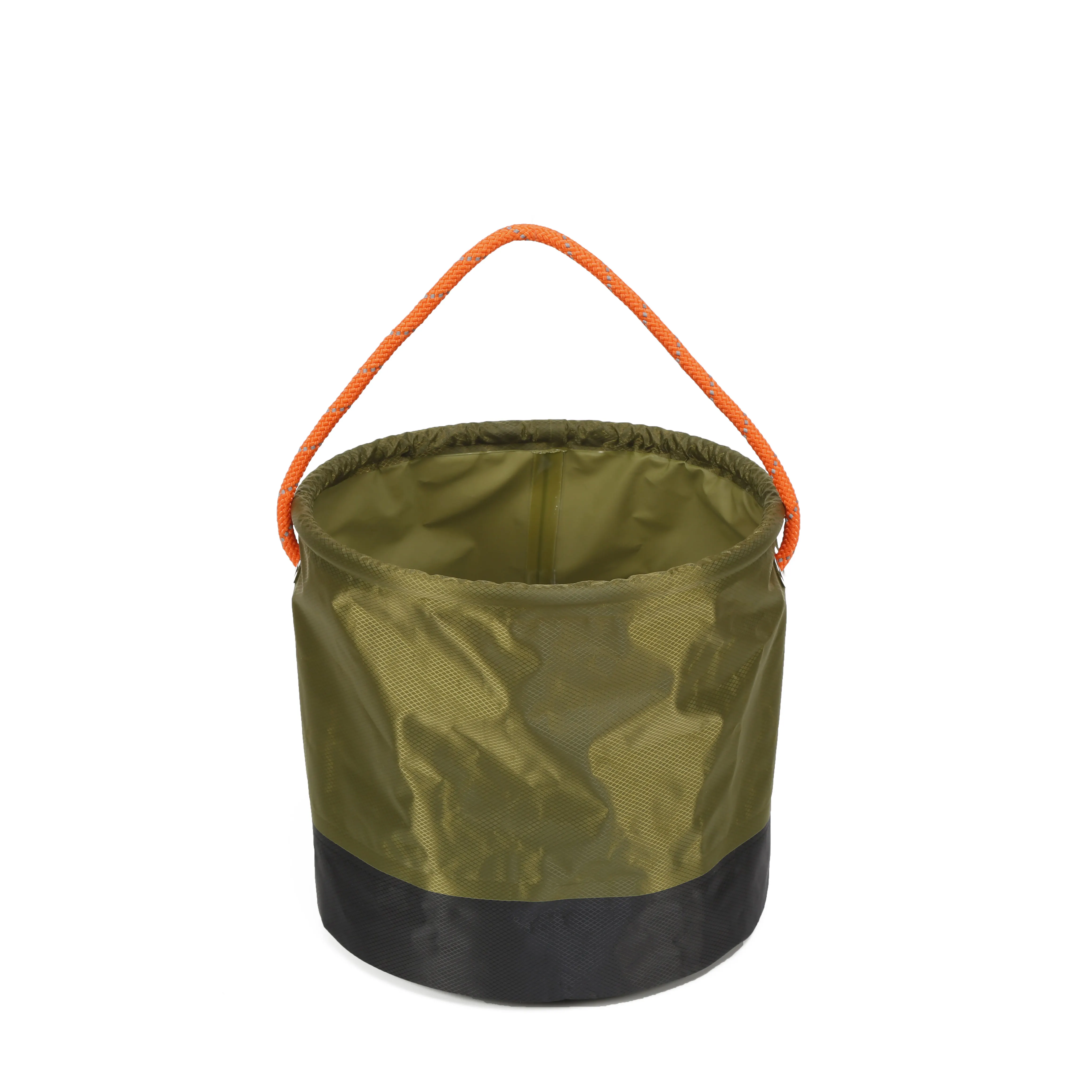 

Multifunctional Soft Portable Travel Outdoor Wash Basin Folding Bucket Collapsible for Beach Camping, Amy gree,blue ,yellow ,red, orange,black