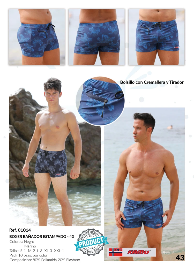 New arrival zip pocket 4 way stretch custom mens swimwear beachwear swimming trunks