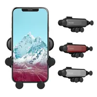 

This Is One Air Vent Mount Mobile Smart Phone Holder Car Gravity Linkage Handy Auto Retractable Lock Sensing Bracket In Retail p
