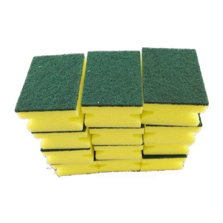 

Hot Sale Kitchen Dish Cleaning Colorful Sponge Pad / Bag YINER Polyester,polyester  120 Pack 5pcs/opp Scouring Pad