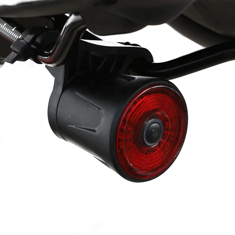 

Usb Charging Bicycle Smart Tail Light Mountain Bike Sensor Light Night Riding Accessories