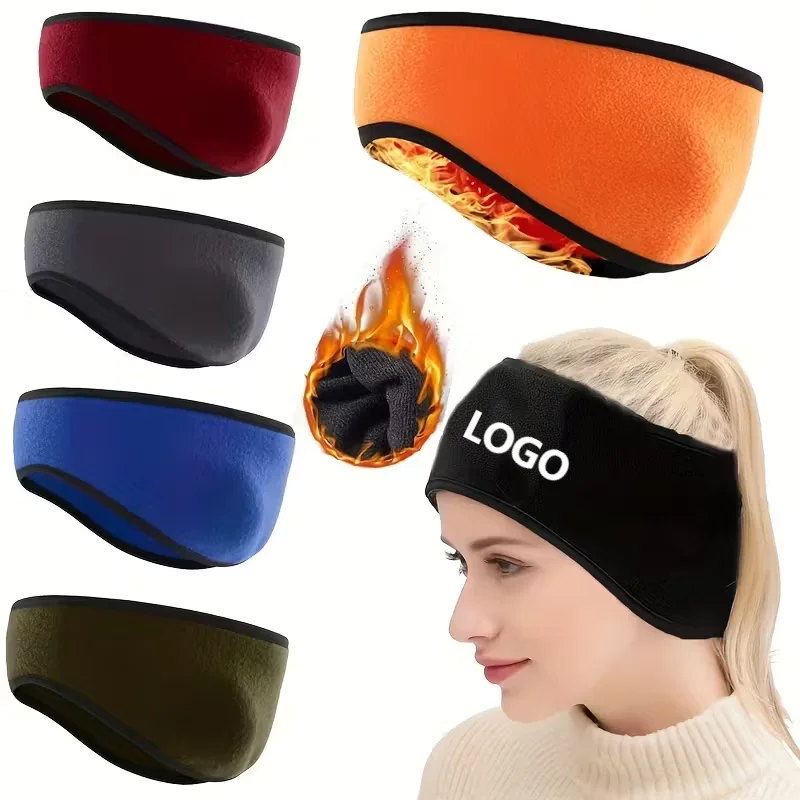 Wholesale Custom Winter Outdoor Thermal Windproof Polar Fleece Moisture Wicking Sweat Absorption Heat-Transfer Printed Custom