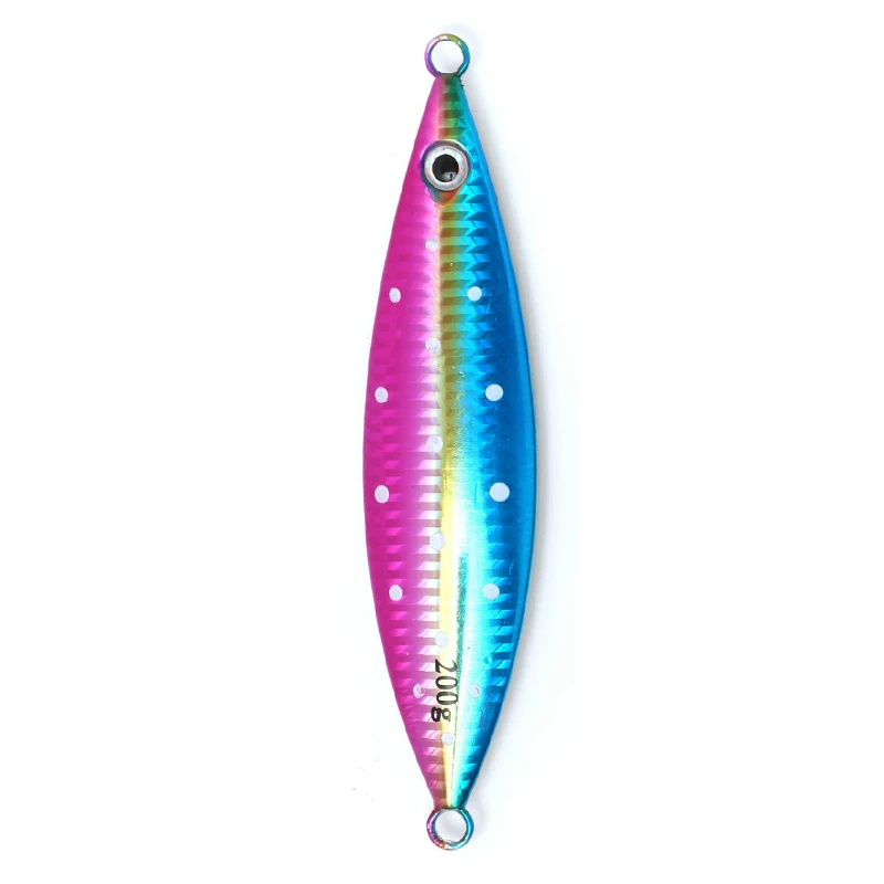 

Wholesale 20g40g60g80g100g150g200g Sinking Lead Jig Slow Metal jig Fishing Lures, 4 colors