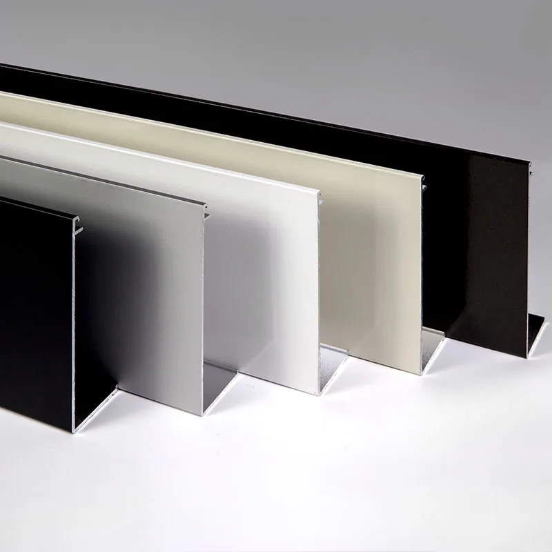 Metal Roller Blind Snap on Fascia Roller Shades Fascia Square L Shape Aluminum Valance Cassette Fascia for Window Roller Curtain