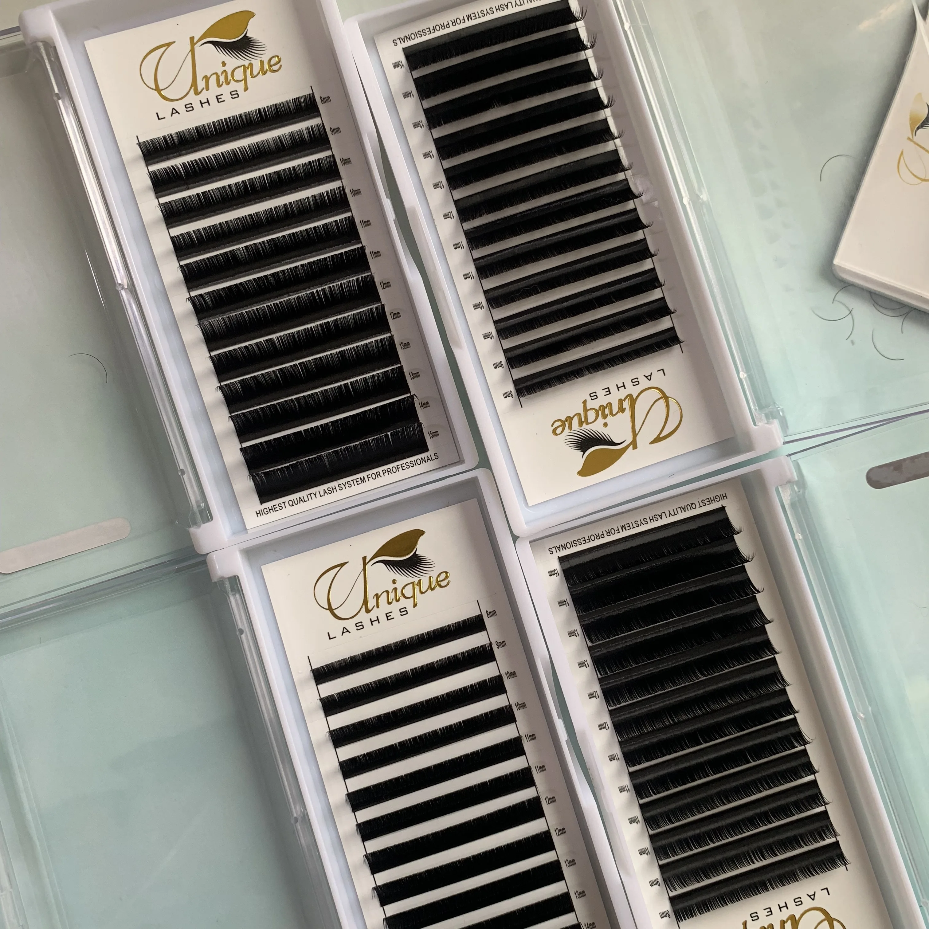 Wholesale Volume Lash Extension Supplies Private Label Faux Mink Lashes Individual Eyelash Extensions