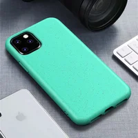 

2019 For iPhone 11 Wheat Straw Eco Friendly Compostable 100% Recycled Biodegradable Phone Case