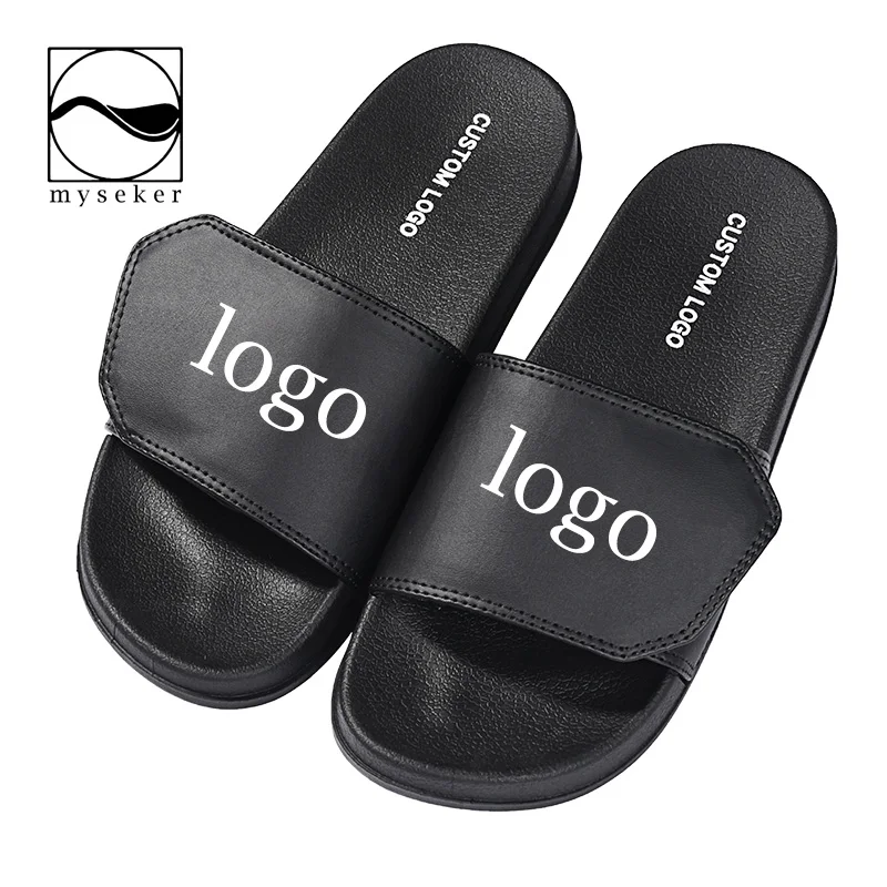 

2020 Custom Kid Slippers New Style Customized With Logo Bedroom Slippers Customise emboss