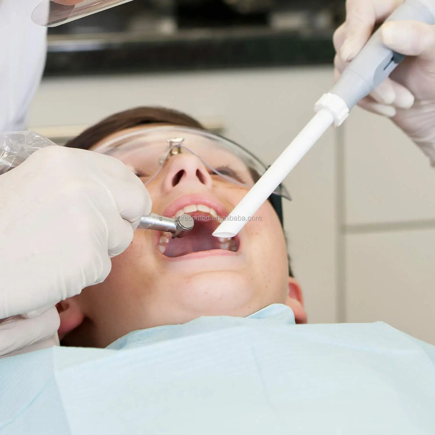 Tubo De Succión Dental Hve Con Ventilación Y Sin Ventilación,Punta De