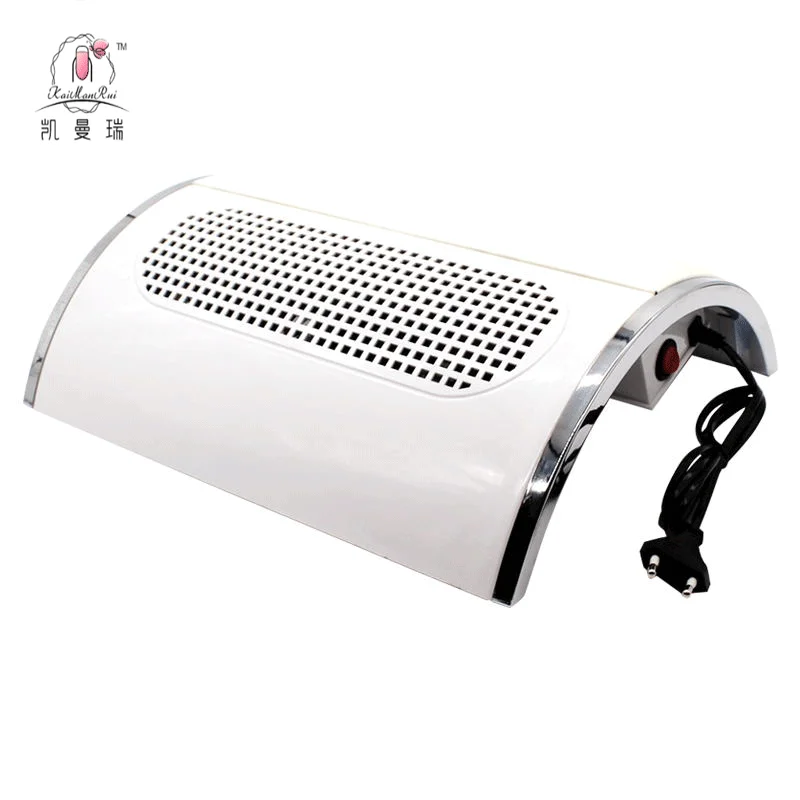 

Factory Directive Sale 40W Nail dust suction collector with 3 fans vacuum cleaner manicure nail dust collector, White purple