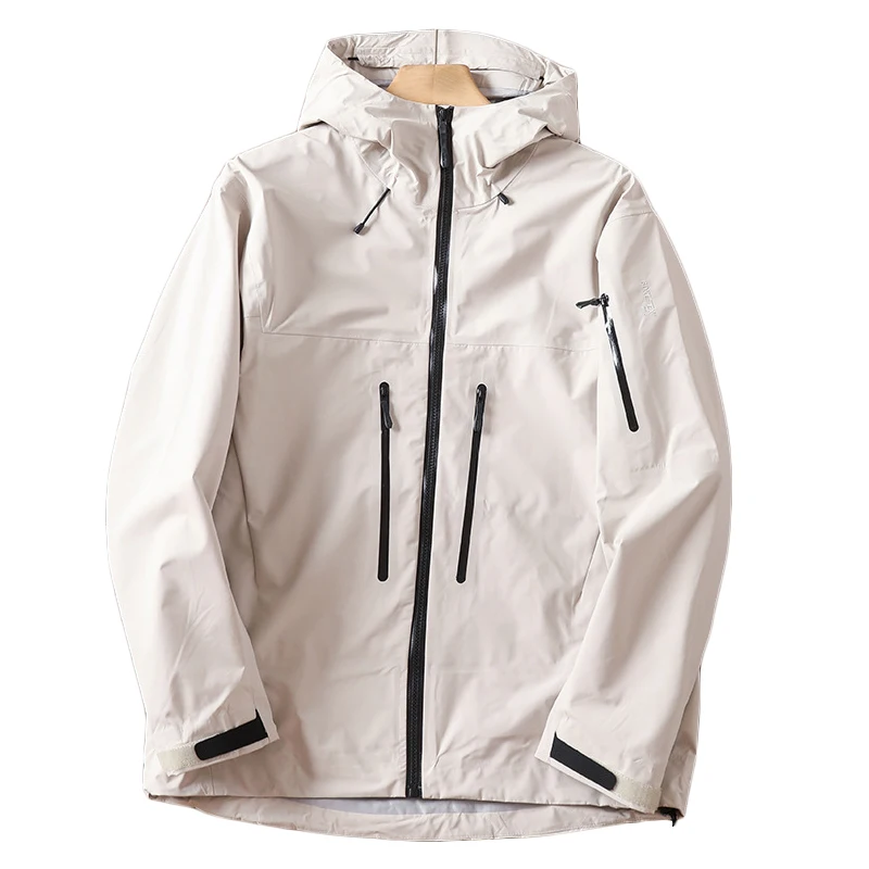 Varsity Style Waterproof Windbreaker Jacket