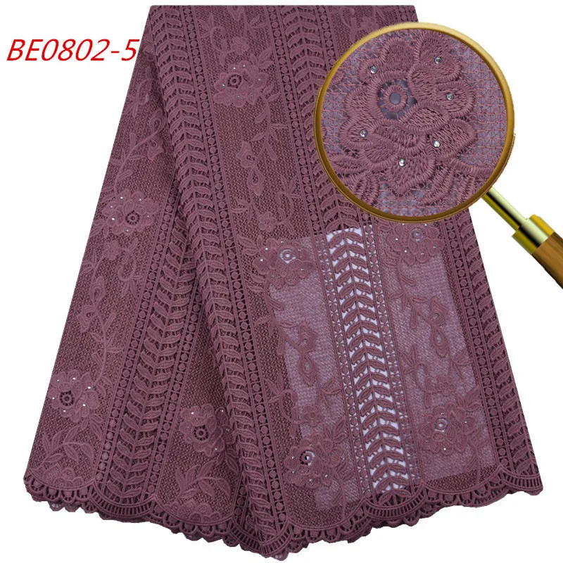 

1694 Free Shipping Onion Lace Fabric Guipure Lace Fabric Nigerian Lace Fabric