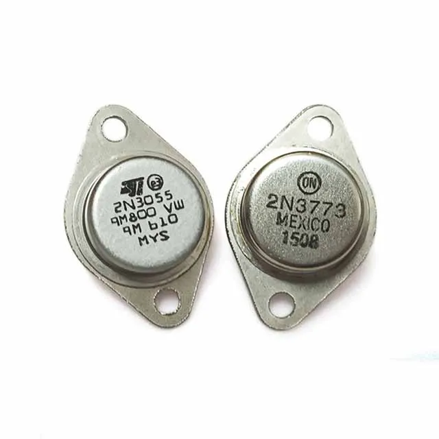 10 Stuks 2N3055 NPN High Power Transistor TO-3 - 15A 60V Versterker En Schakeling