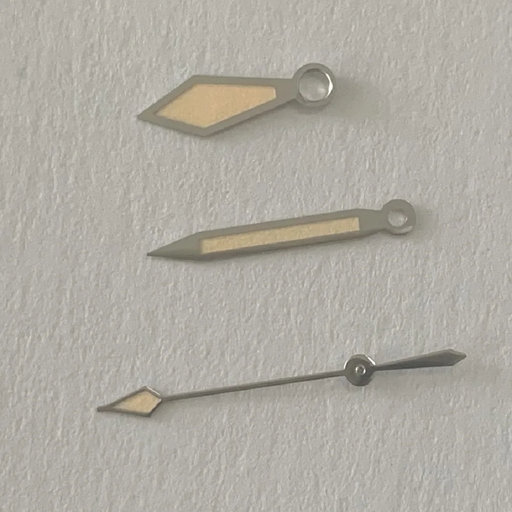 

2020 Watch accessories three pointers light orange pointer and silver color suitable for Japan NH35 / NH36 automatic mechanical